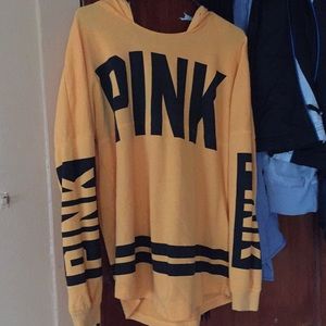 Victoria's Secret Orange Hoodie-Rare, Not in Store